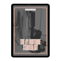 Boutique business starter resources