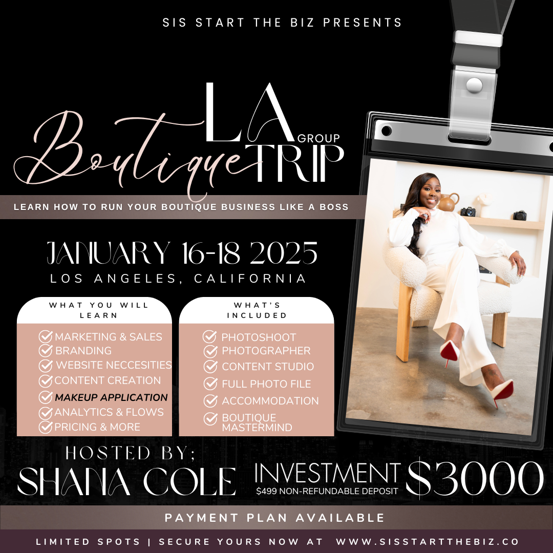 LA BOUTIQUE GROUP TRIP JAN 16-18 2025